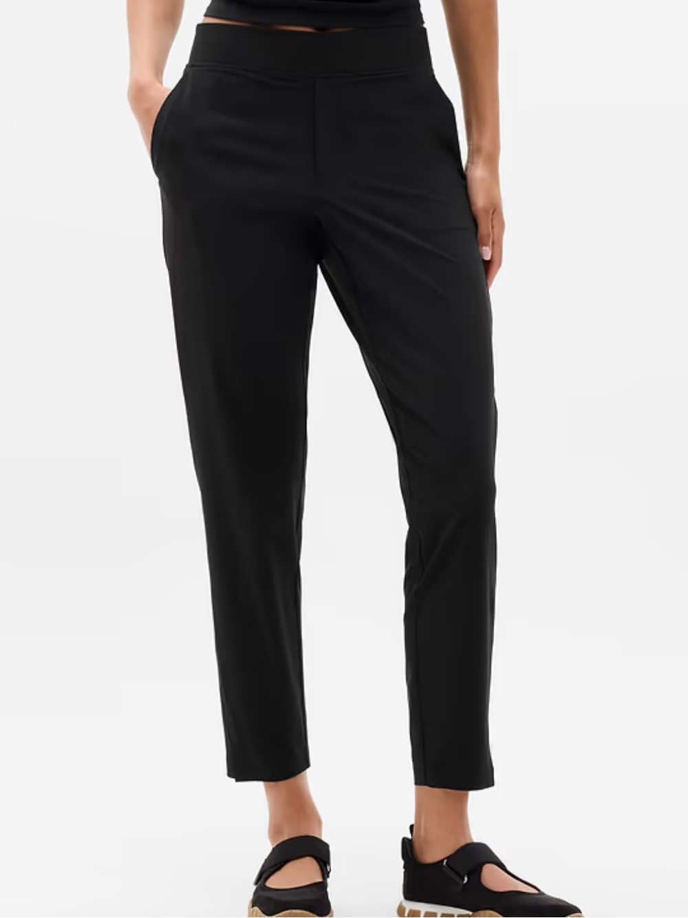 Athleta Brooklyn Ankle Pant women’s size 4 Black
